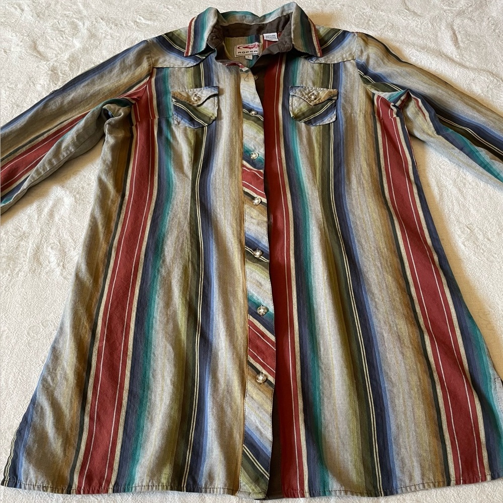 VINTAGE ROPER Western Tunic/Long Shirt